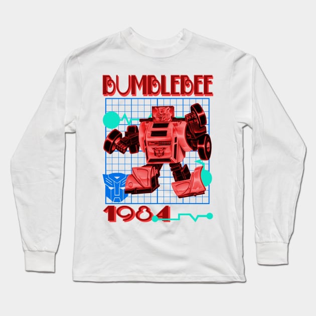 1984 Bumblebee Long Sleeve T-Shirt by CRD Branding